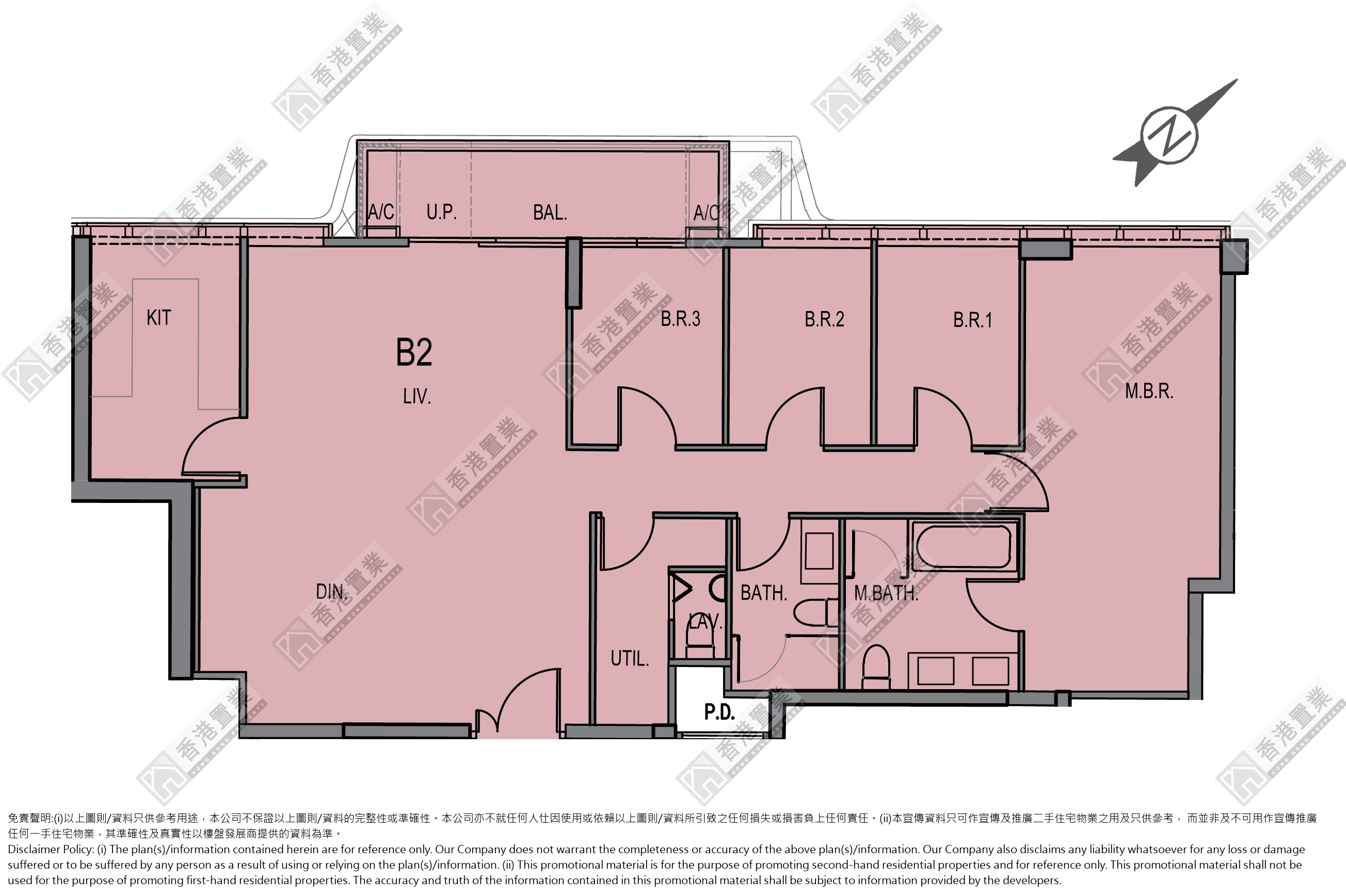 4 Bedrooms or above