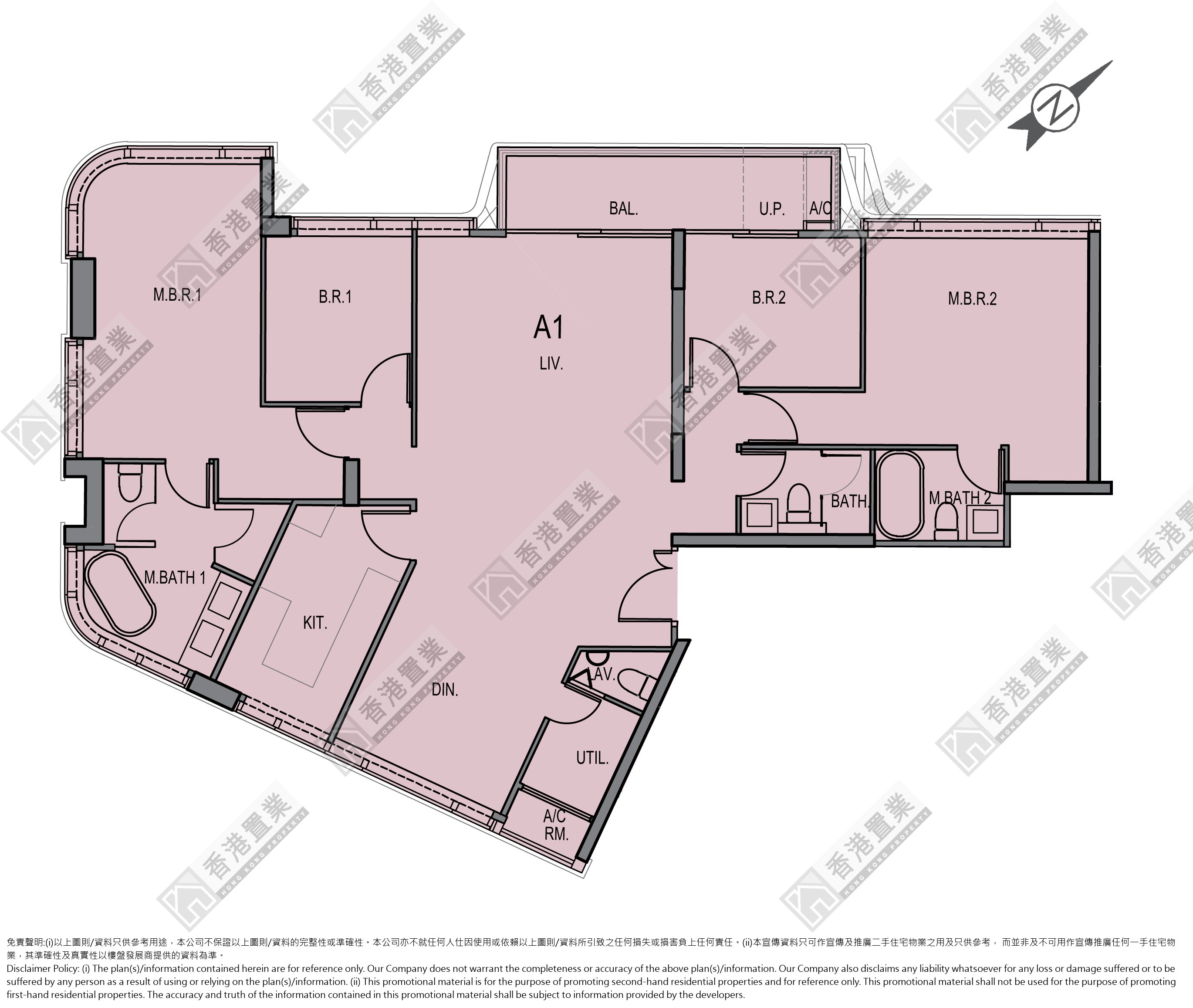 4 Bedrooms or above