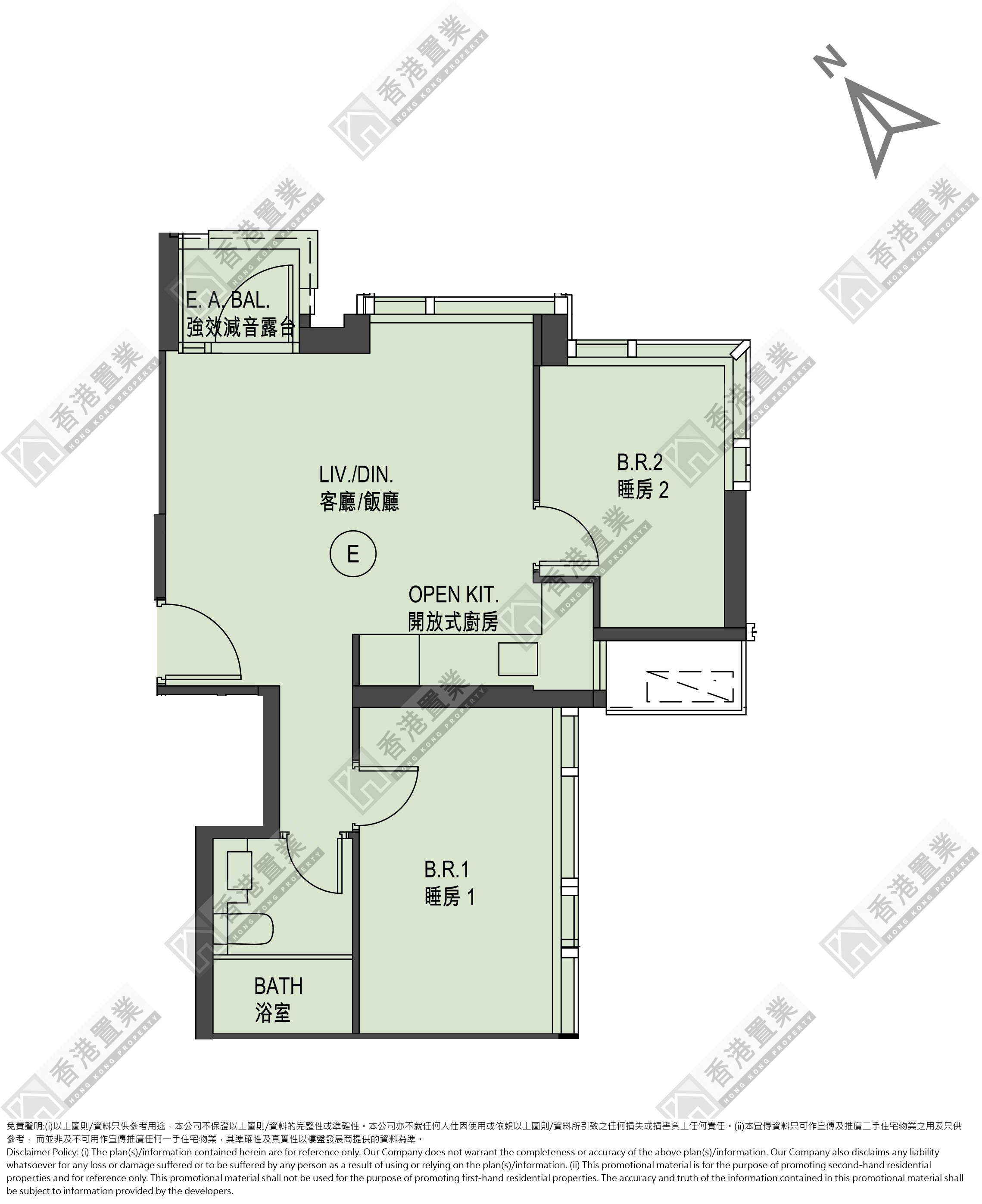 2 Bedrooms