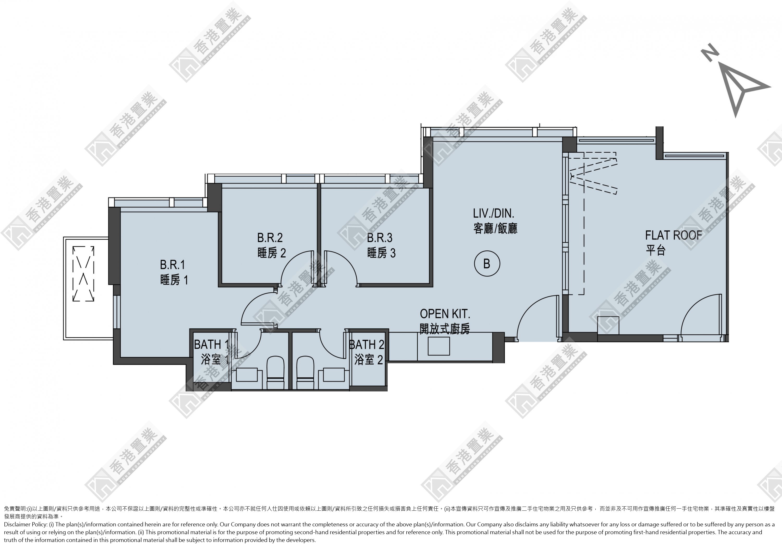 3 Bedrooms