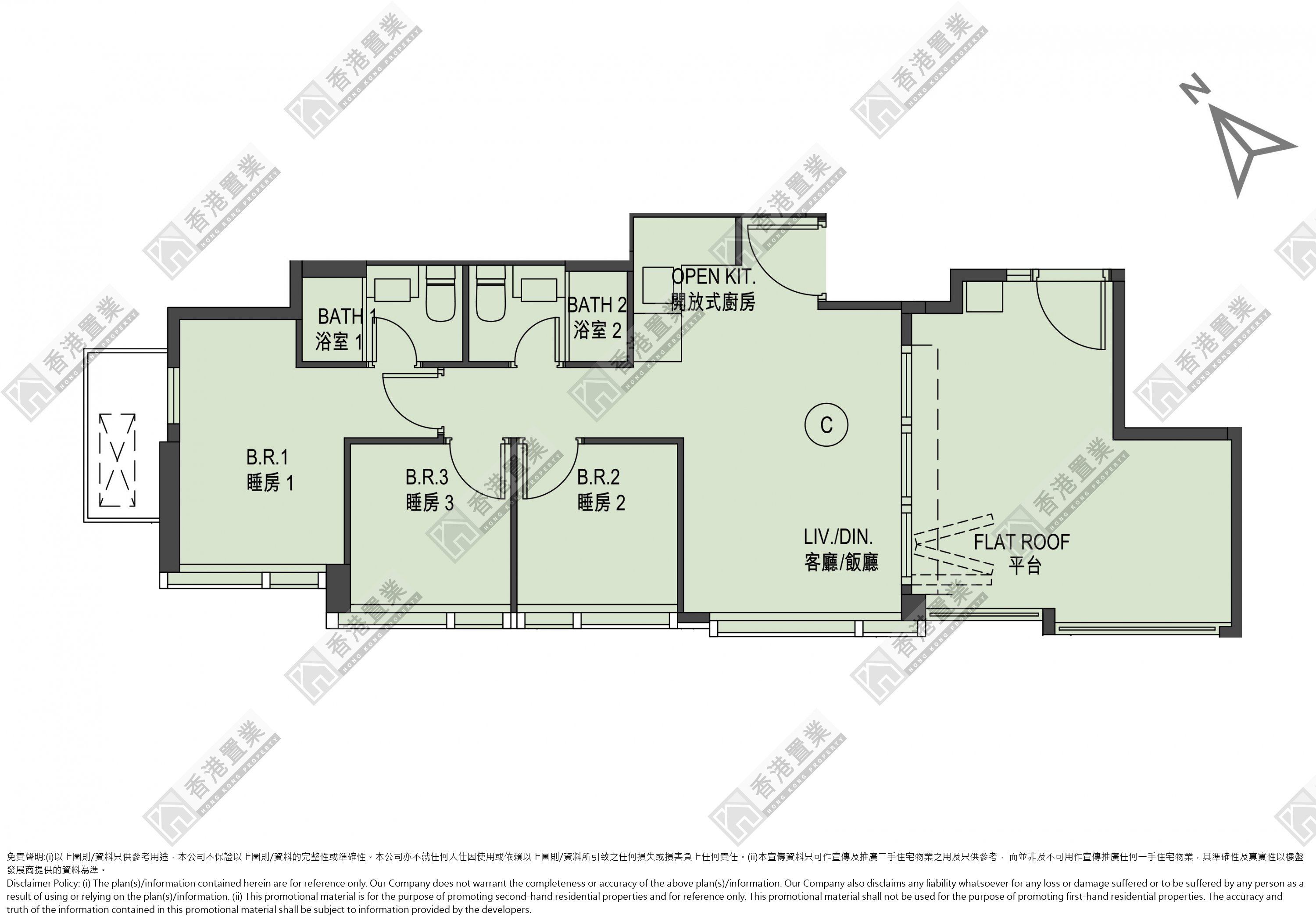 3 Bedrooms