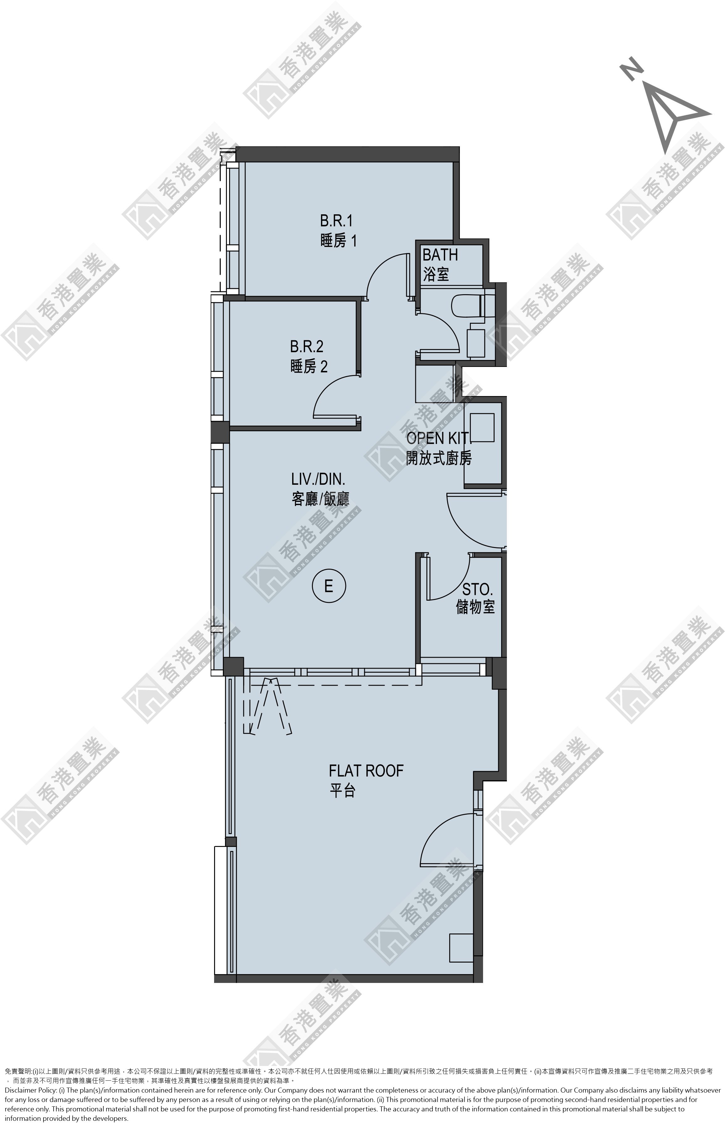 2 Bedrooms