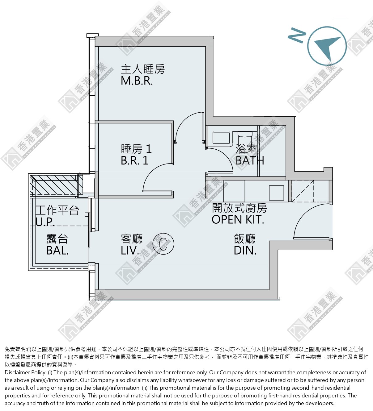 2 Bedrooms