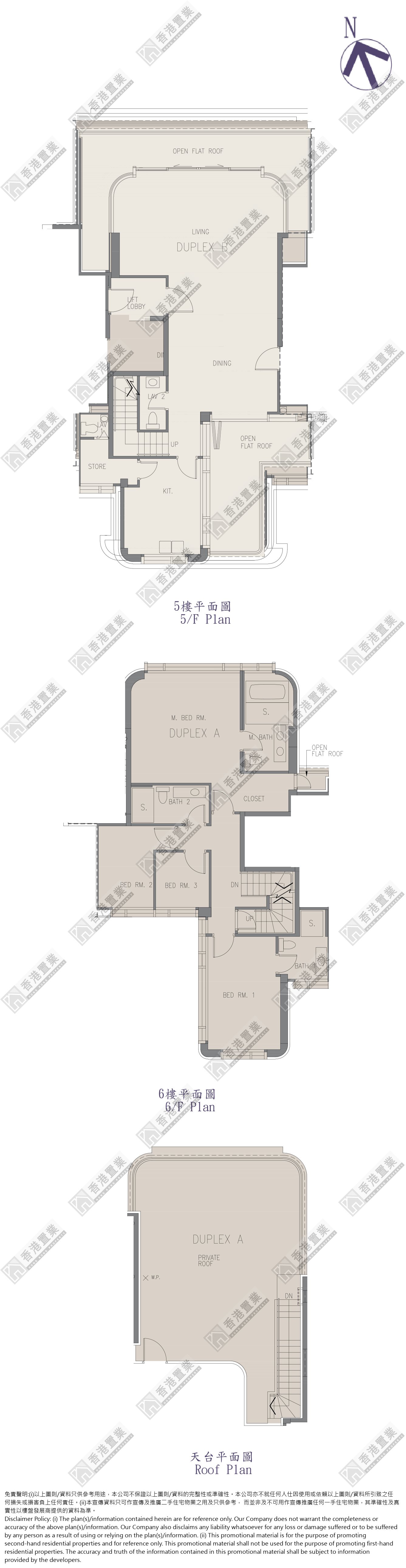 4 Bedrooms or above