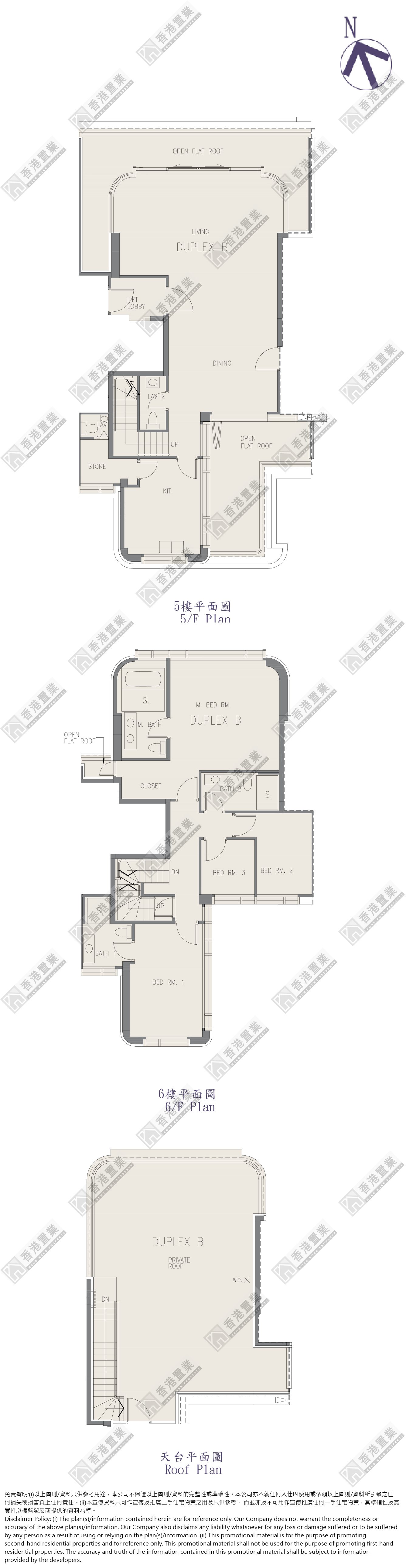 4 Bedrooms or above