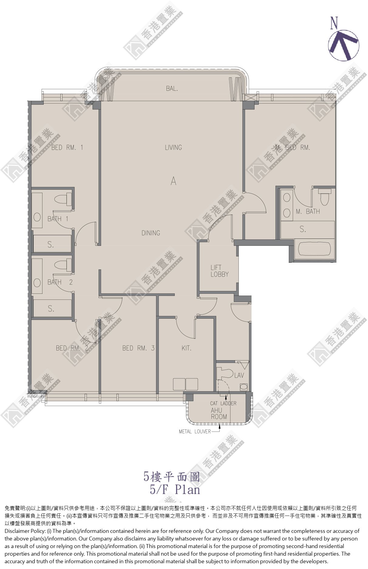 4 Bedrooms or above