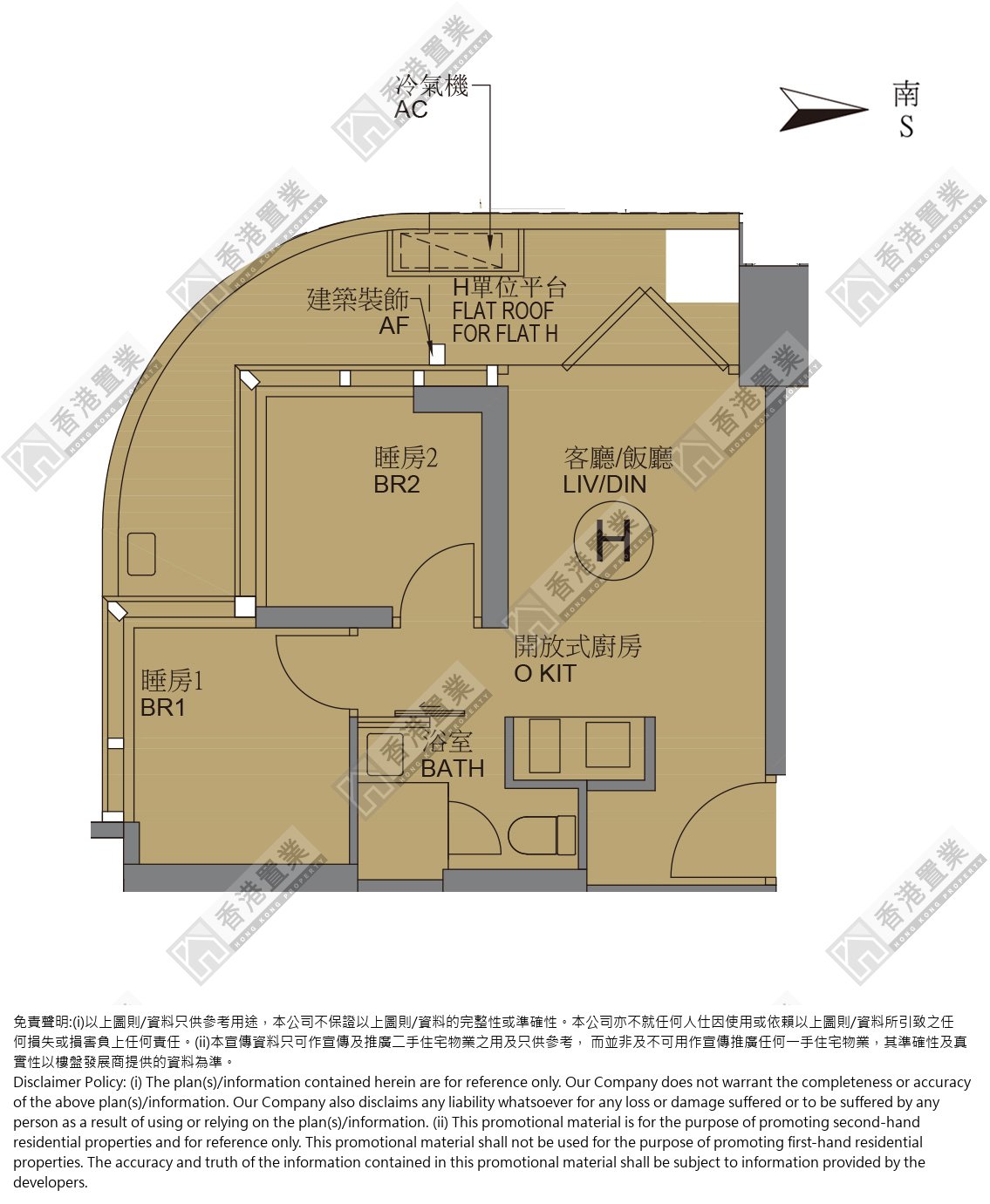 2 Bedrooms