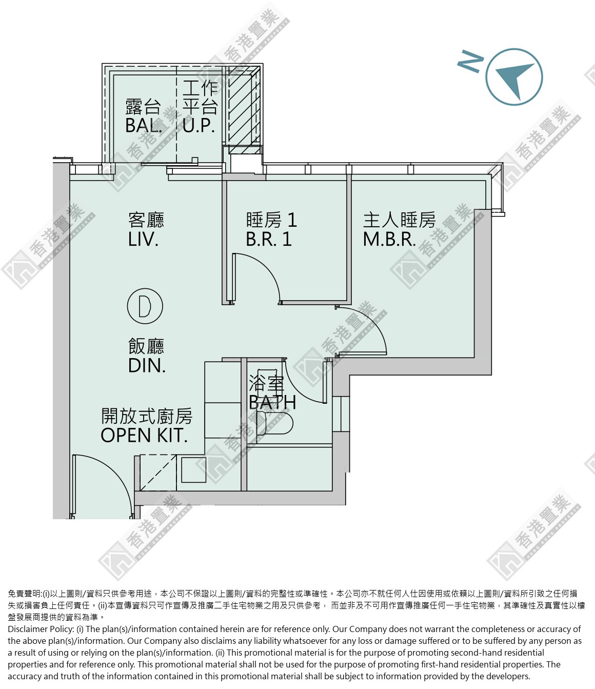 2 Bedrooms