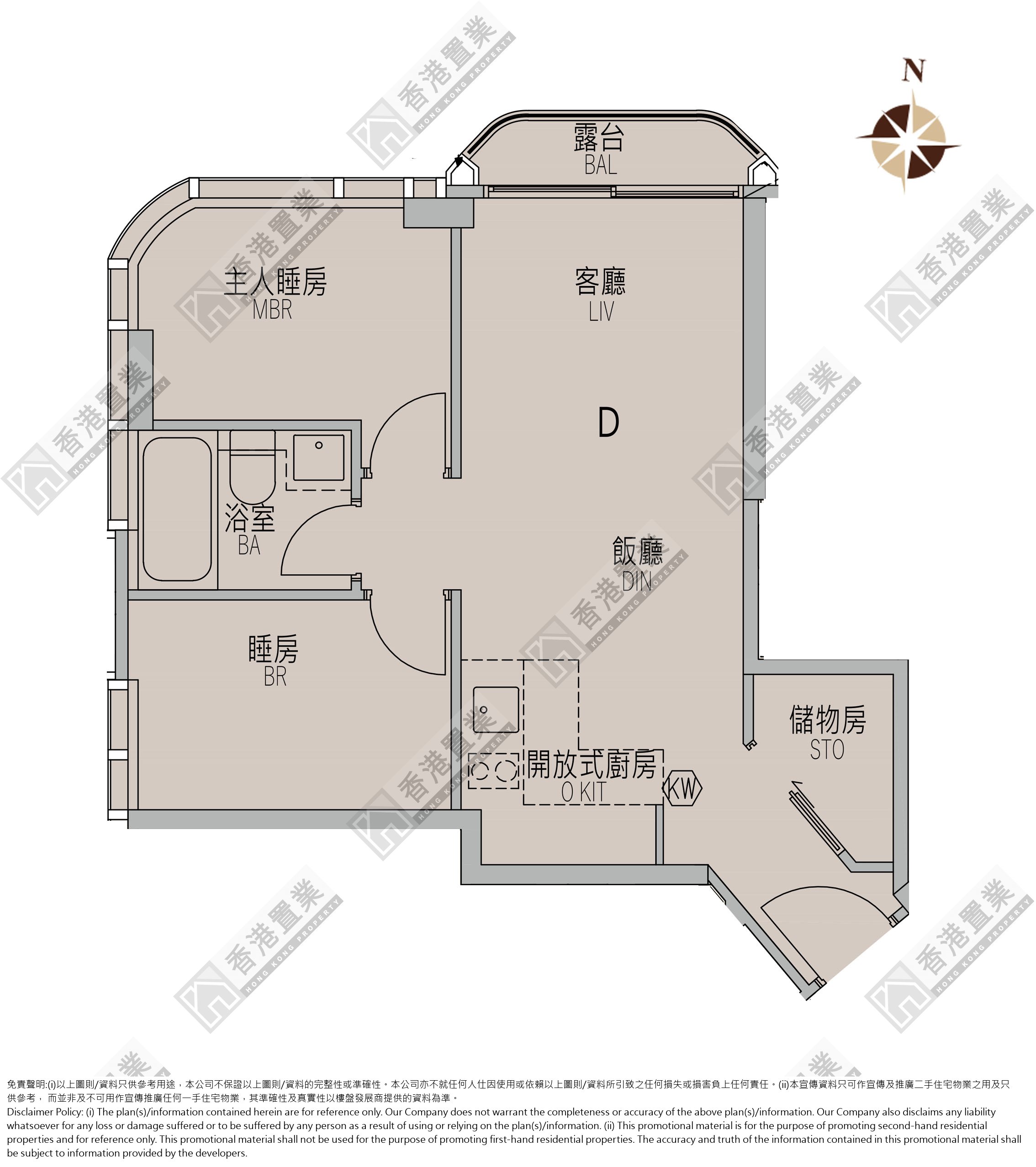 2 Bedrooms
