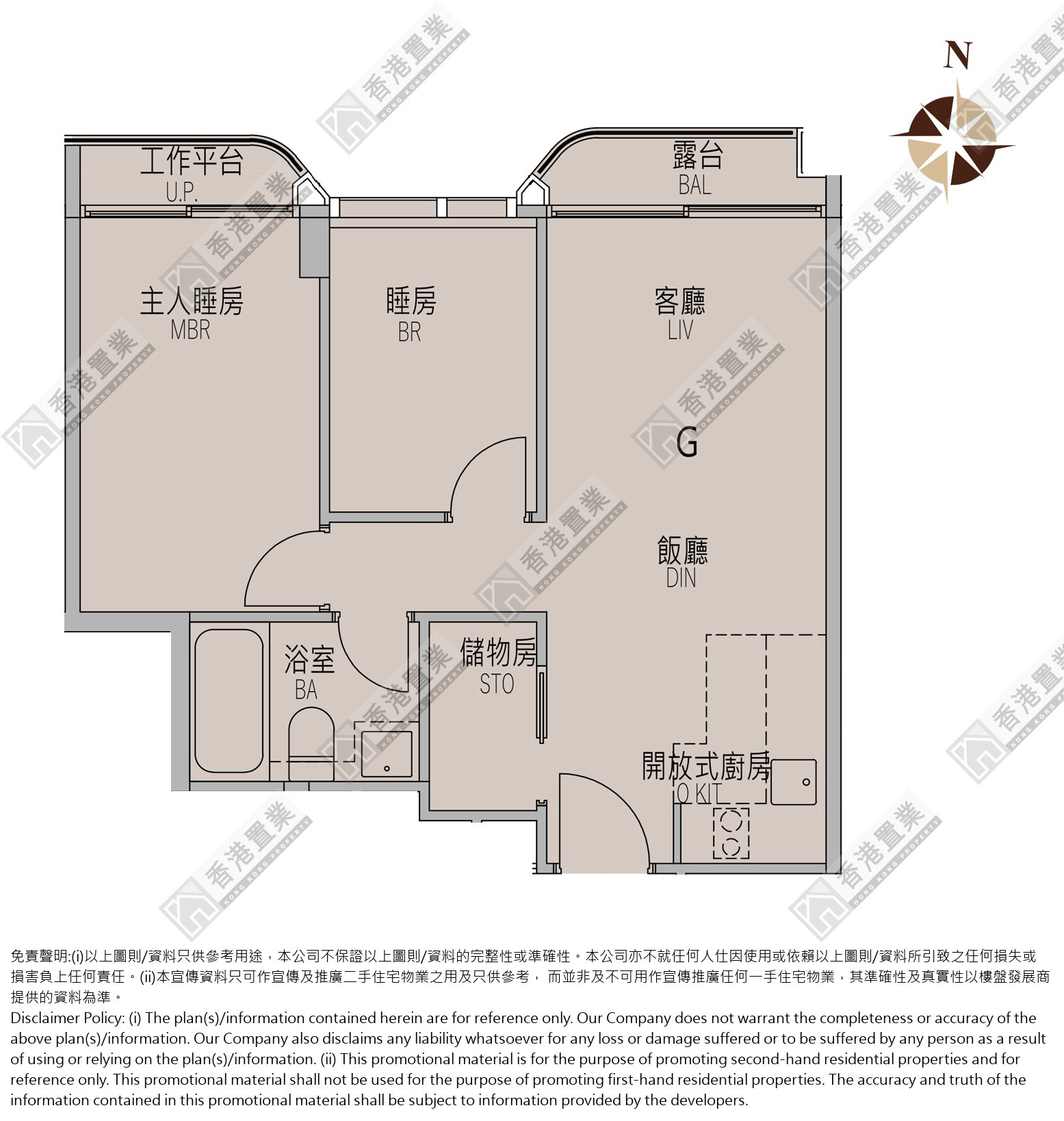 2 Bedrooms