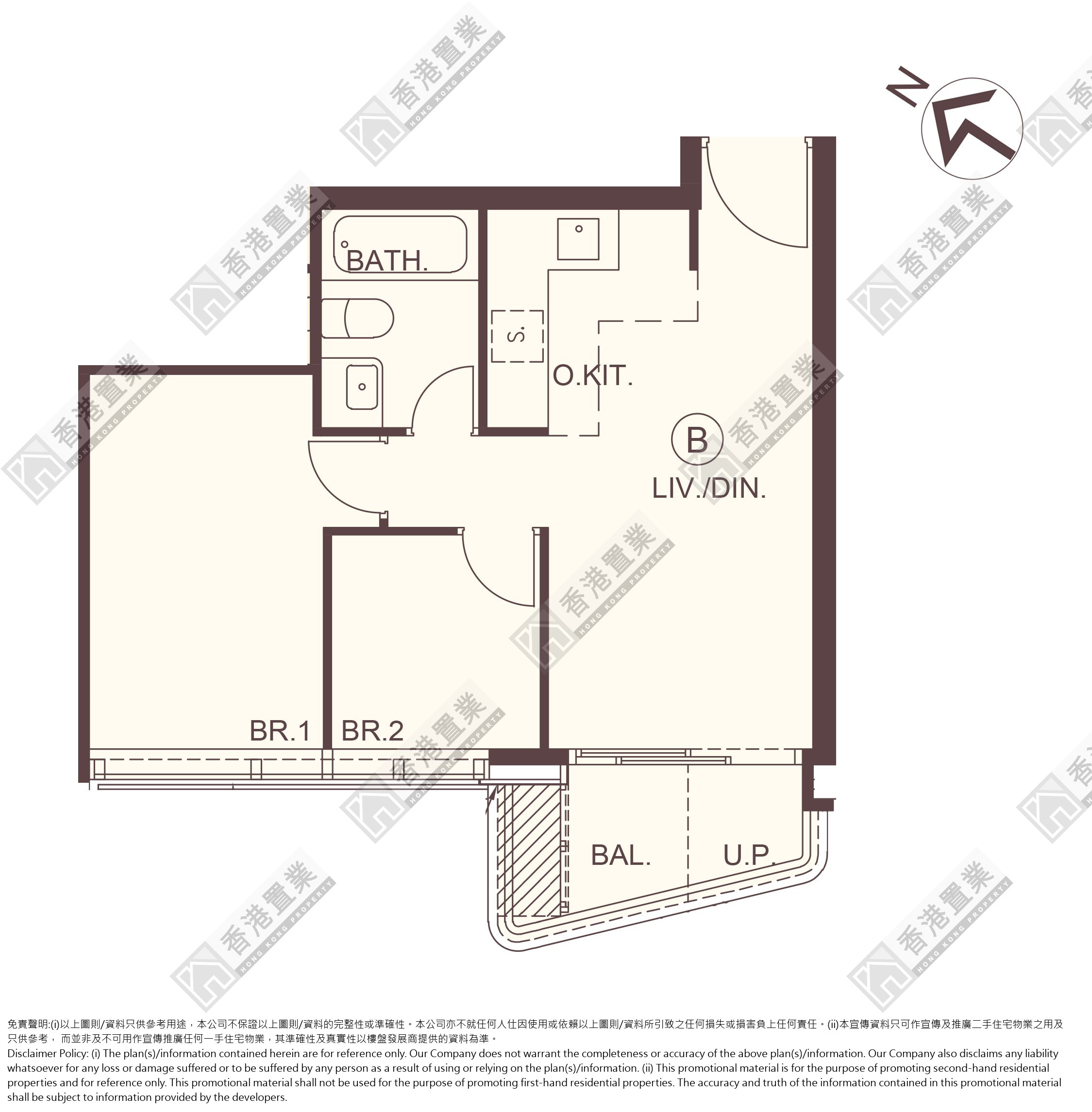 2 Bedrooms