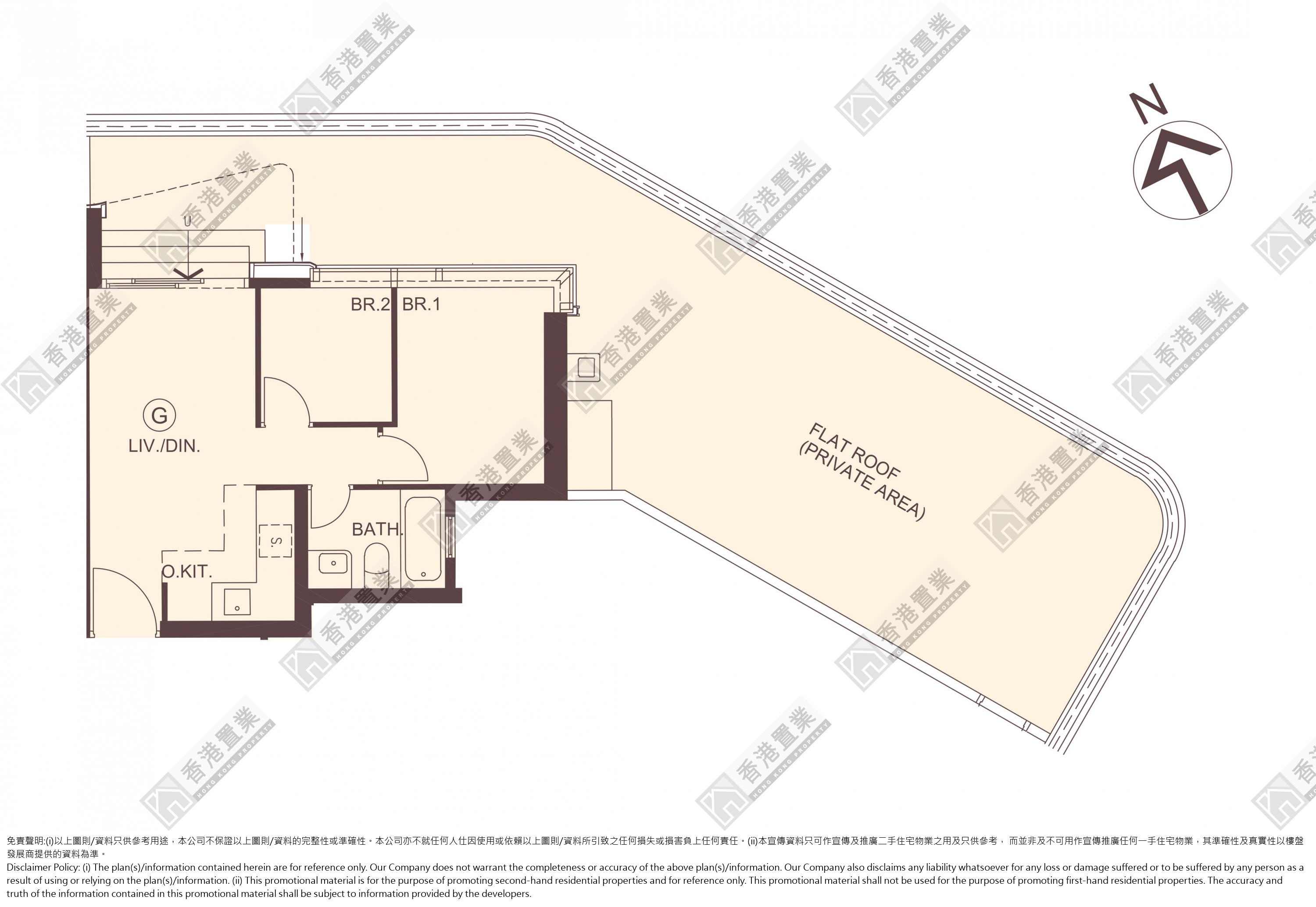 2 Bedrooms