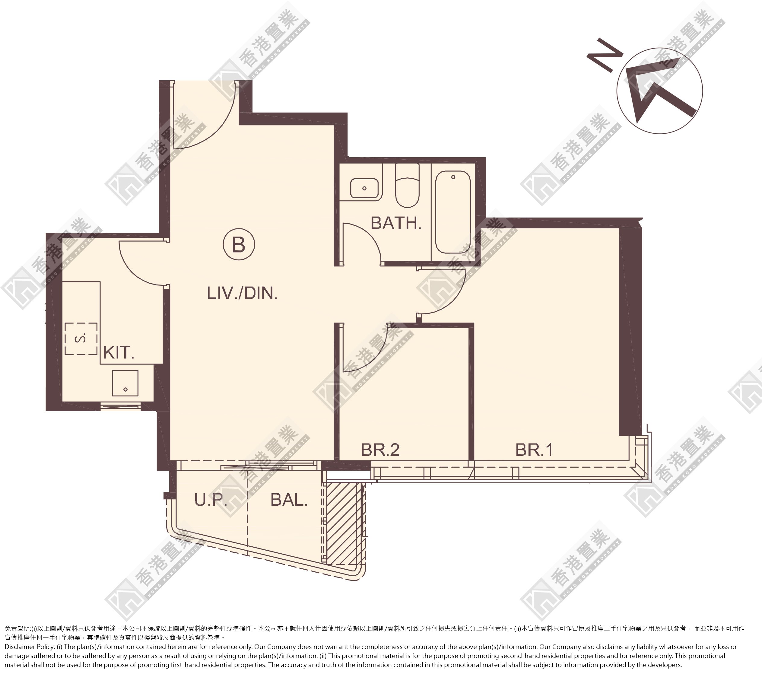 2 Bedrooms