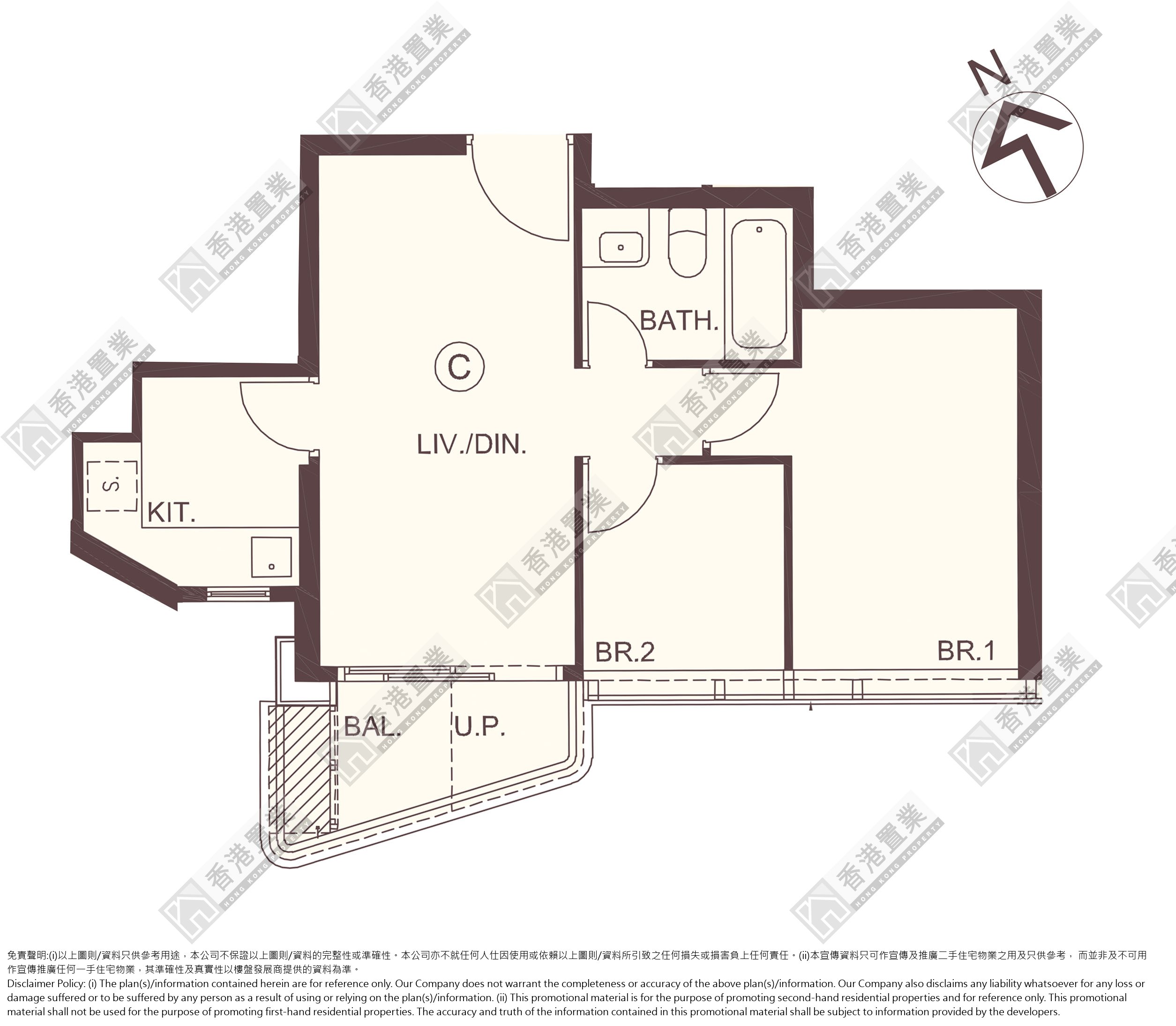 2 Bedrooms