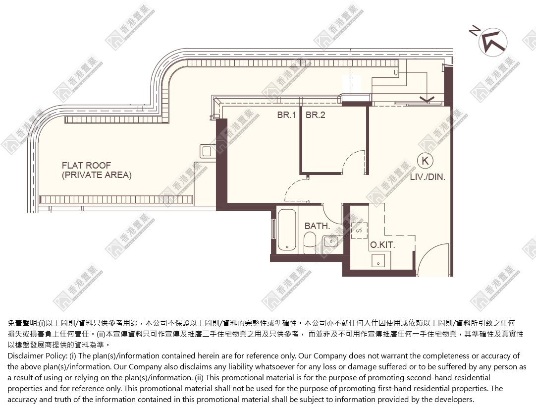 2 Bedrooms