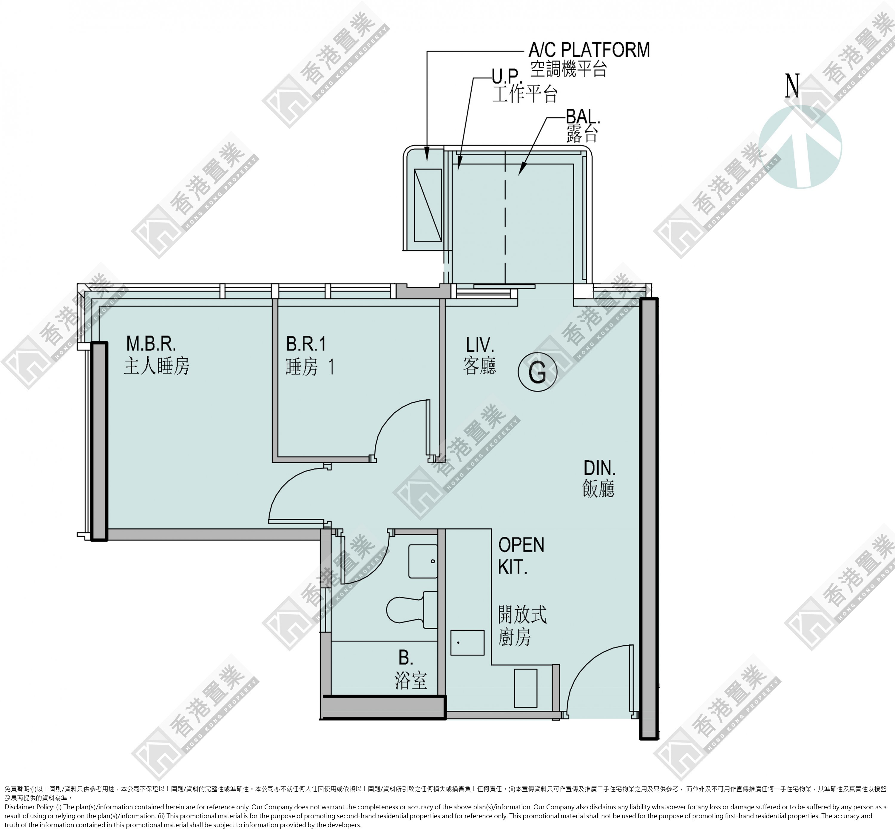 2 Bedrooms