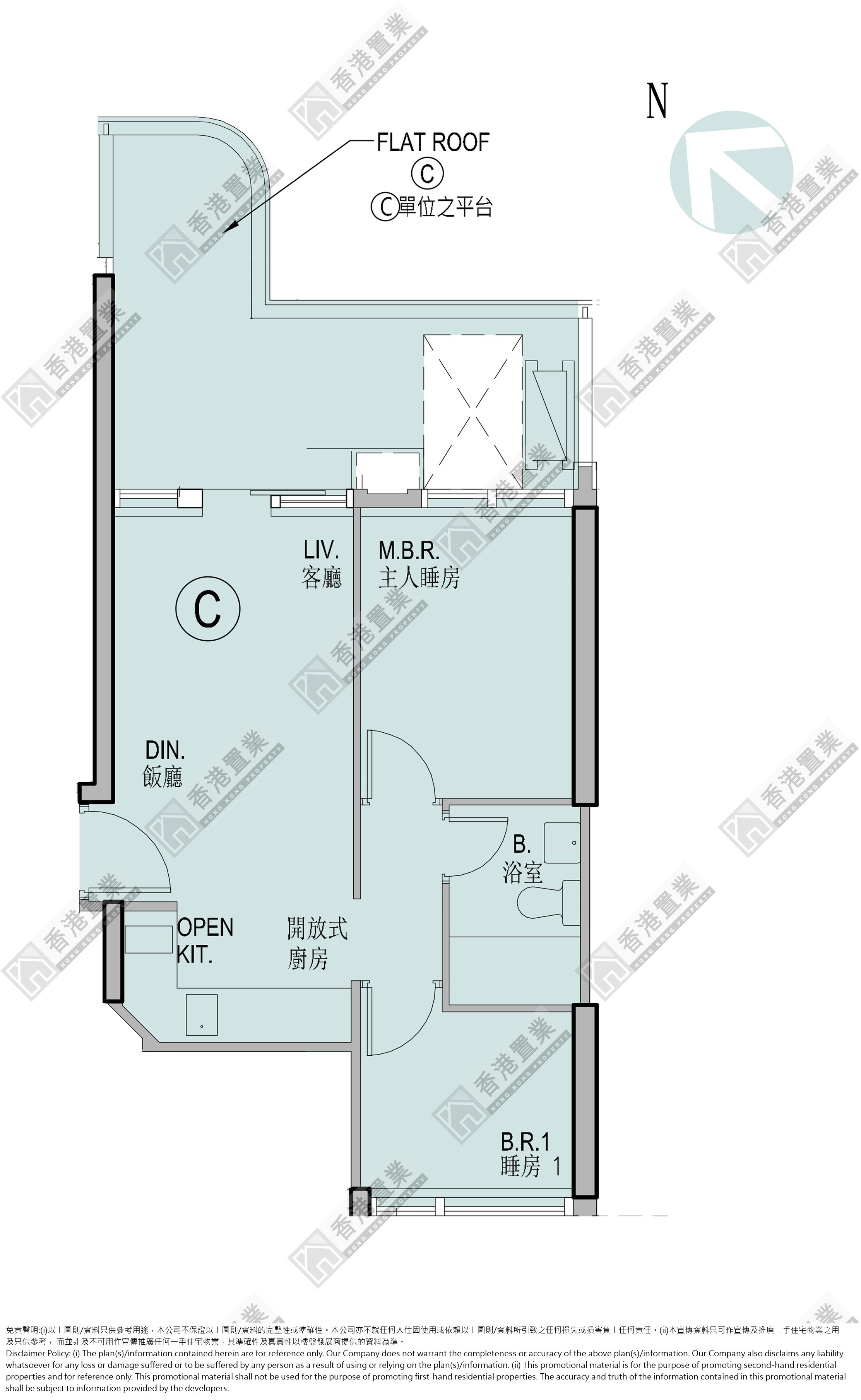 2 Bedrooms