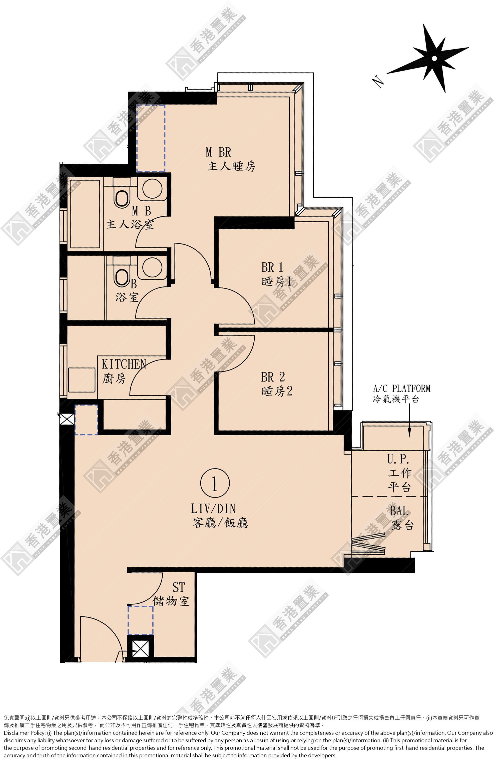 3 Bedrooms