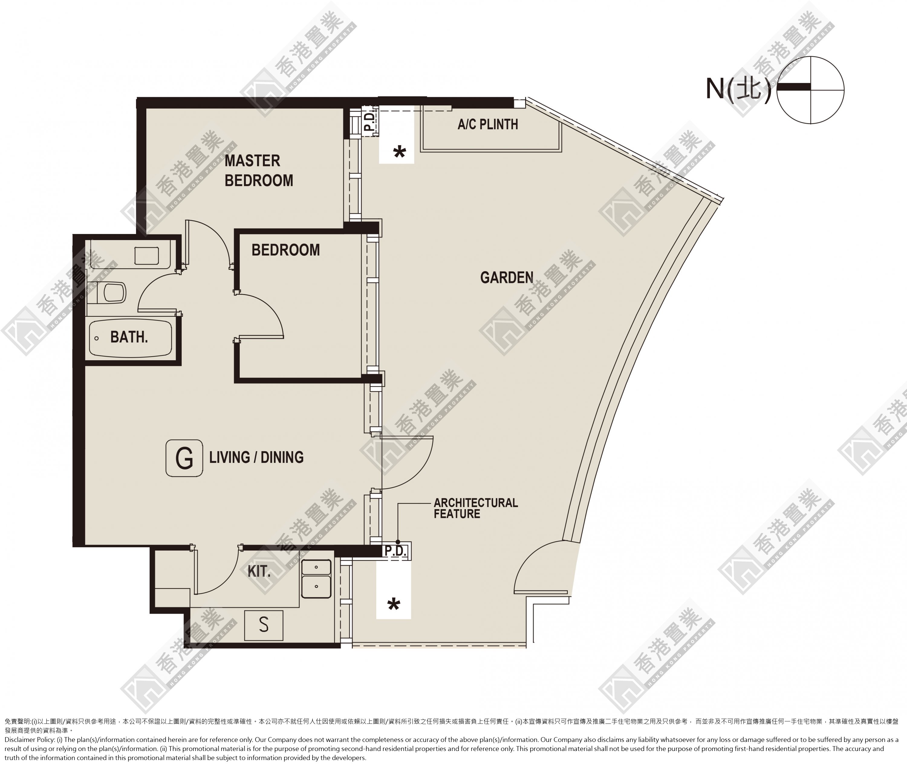 2 Bedrooms