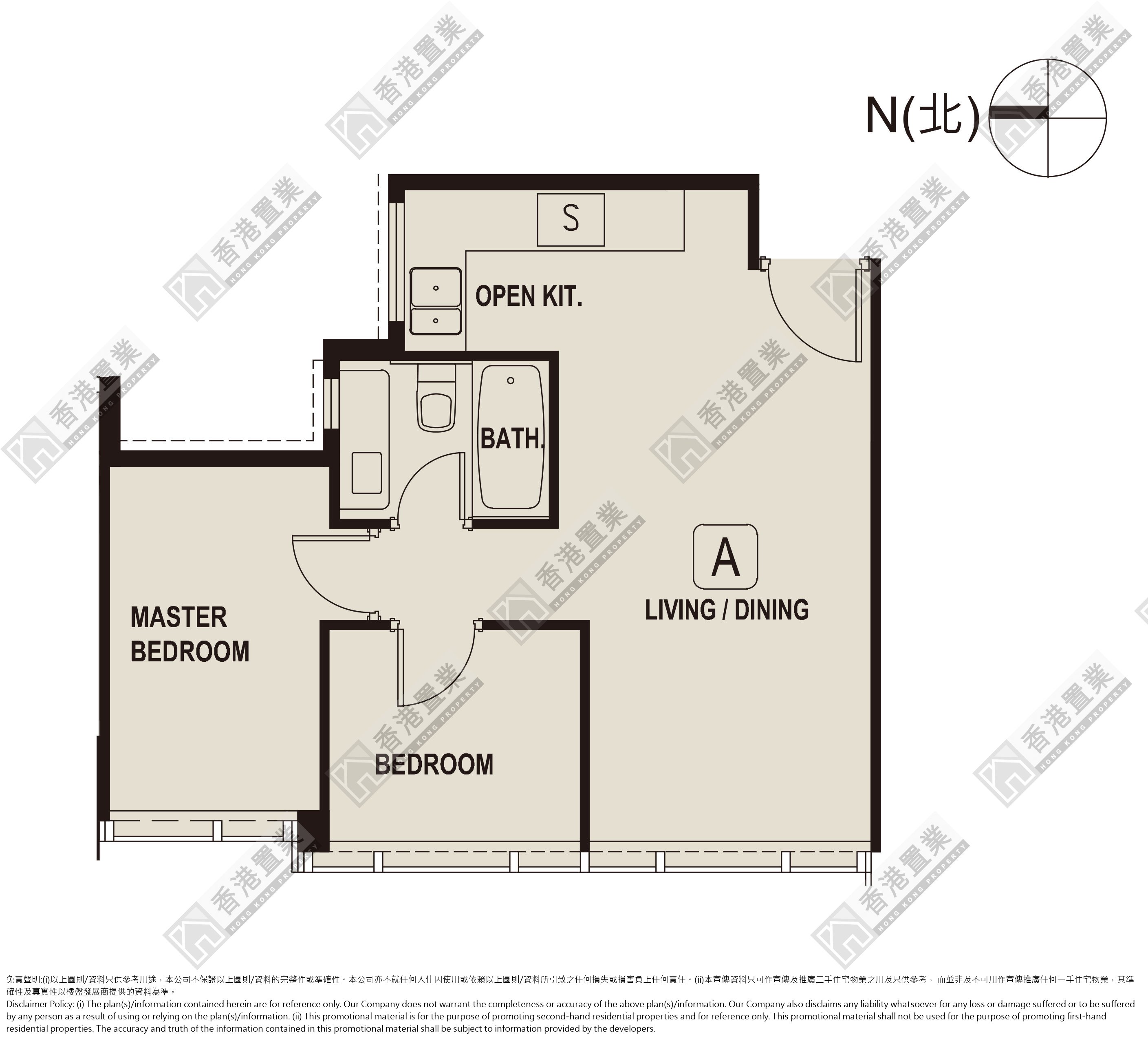 2 Bedrooms