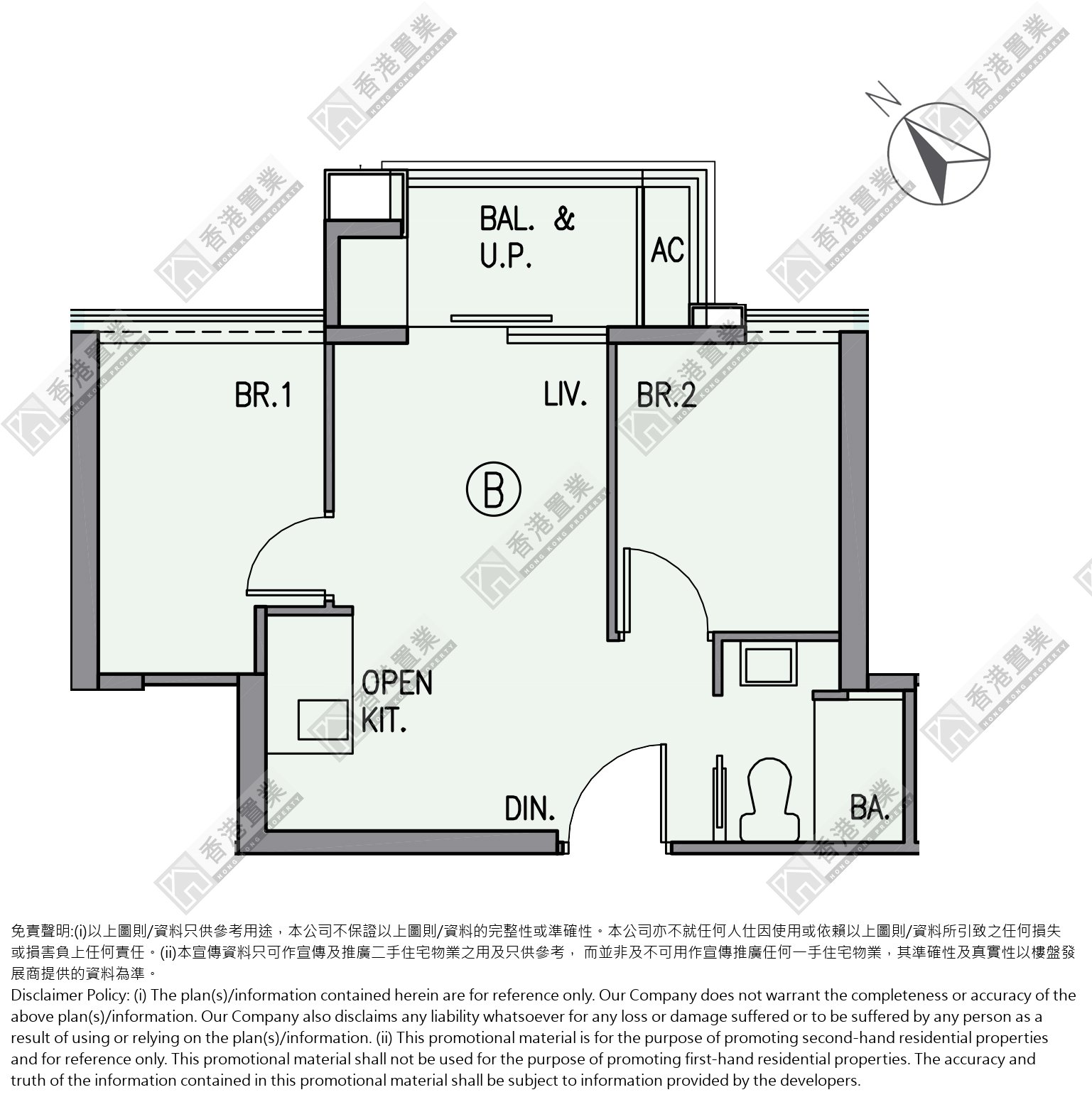 2 Bedrooms