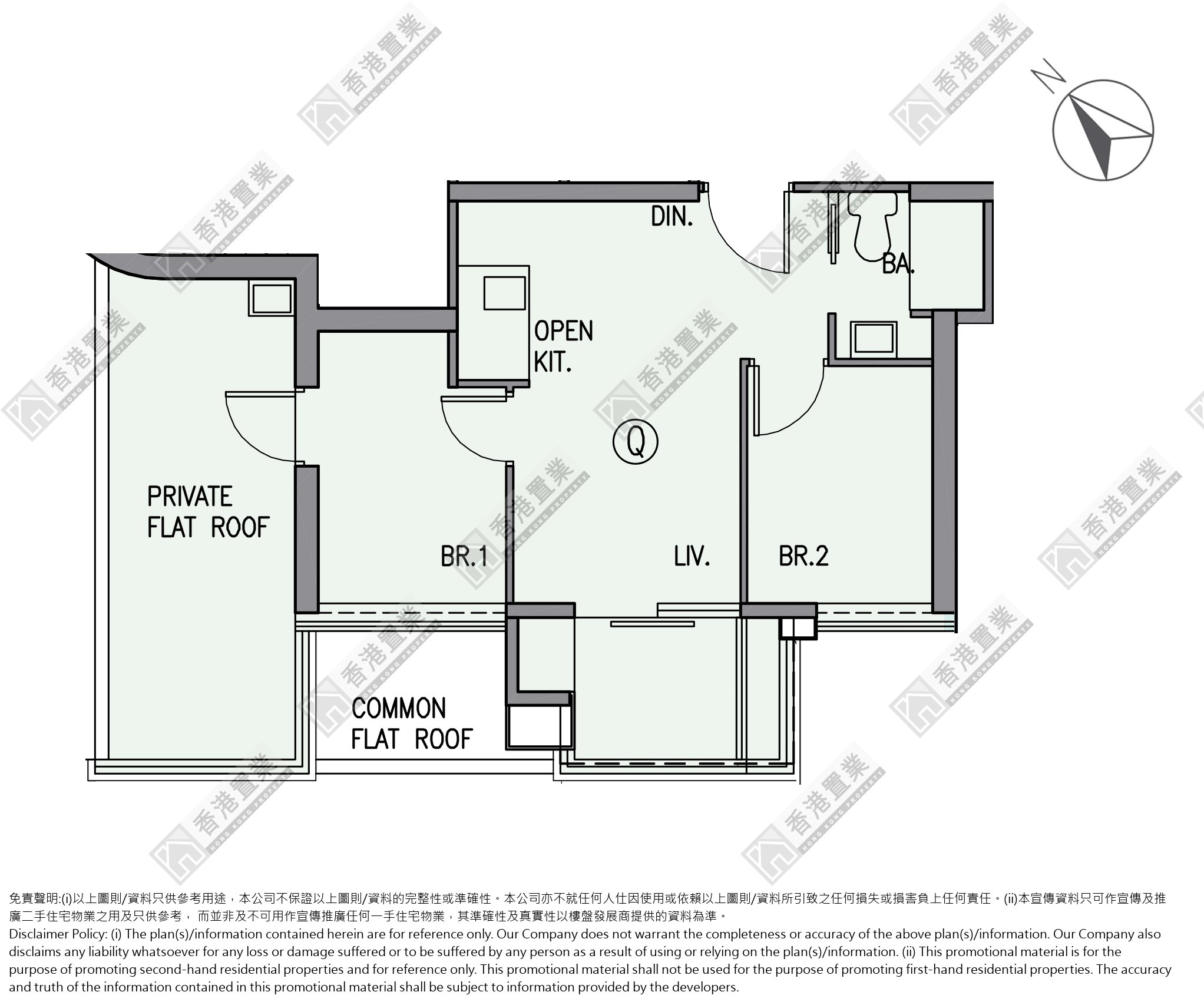 2 Bedrooms