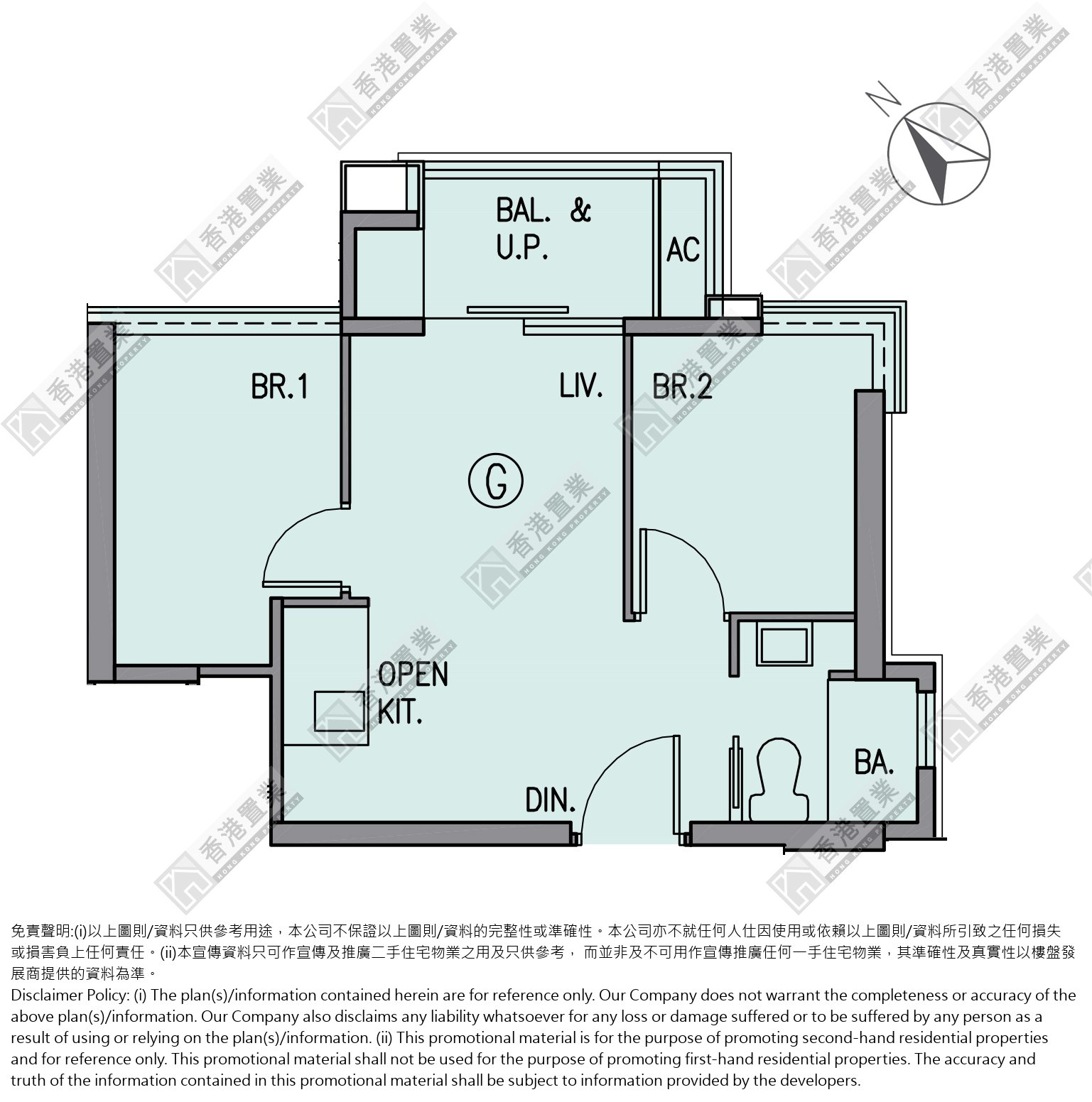 2 Bedrooms