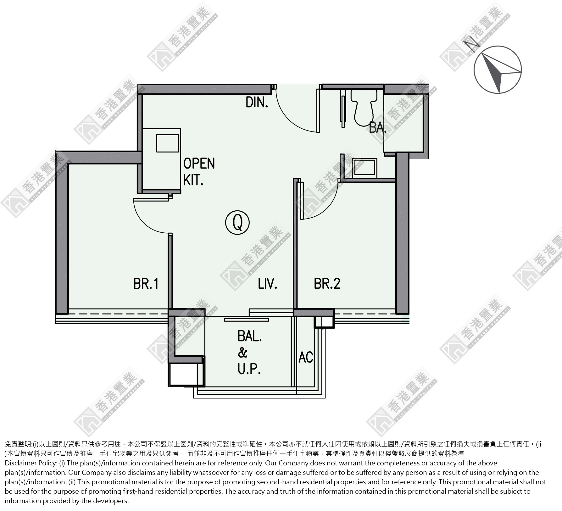 2 Bedrooms