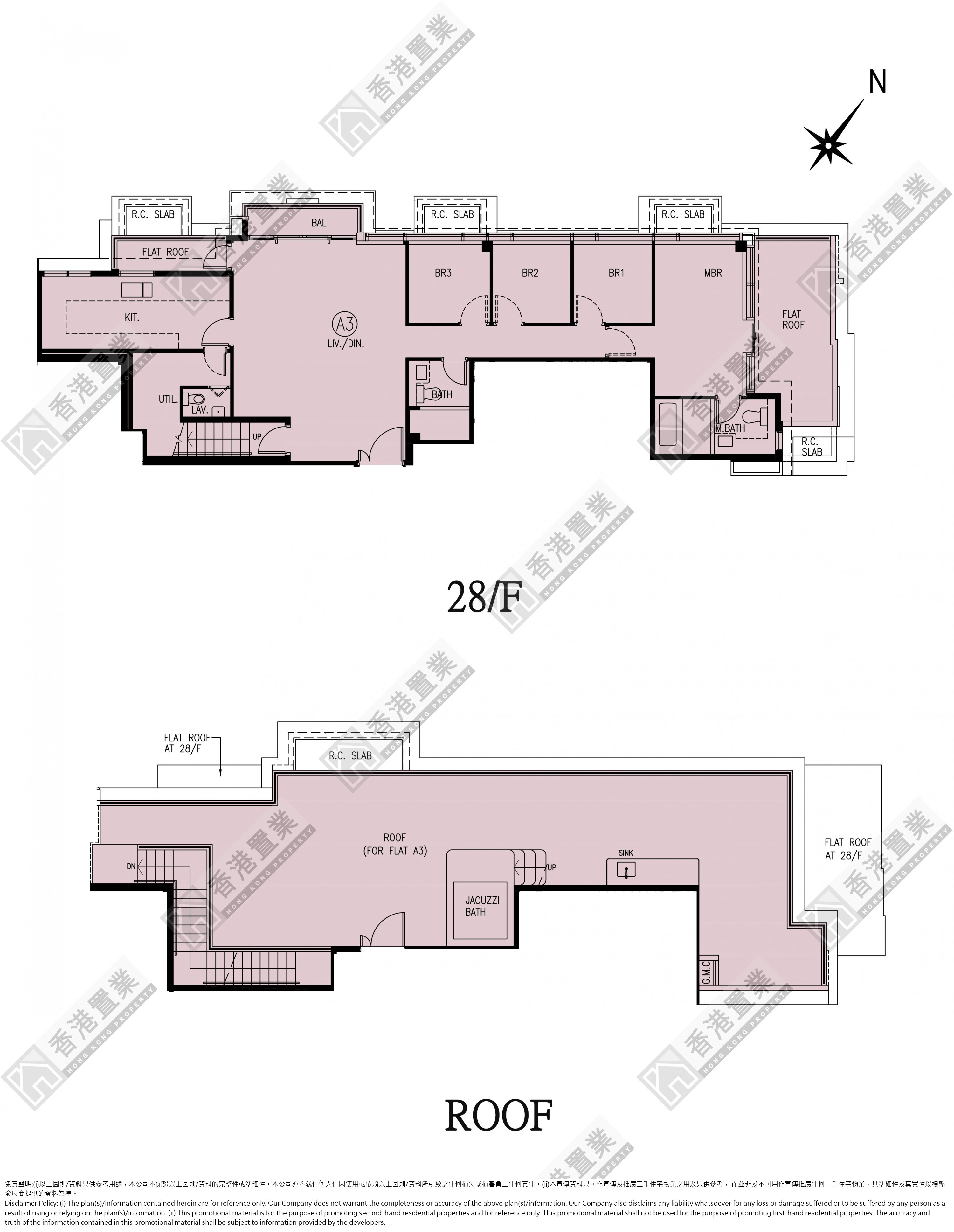 4 Bedrooms or above