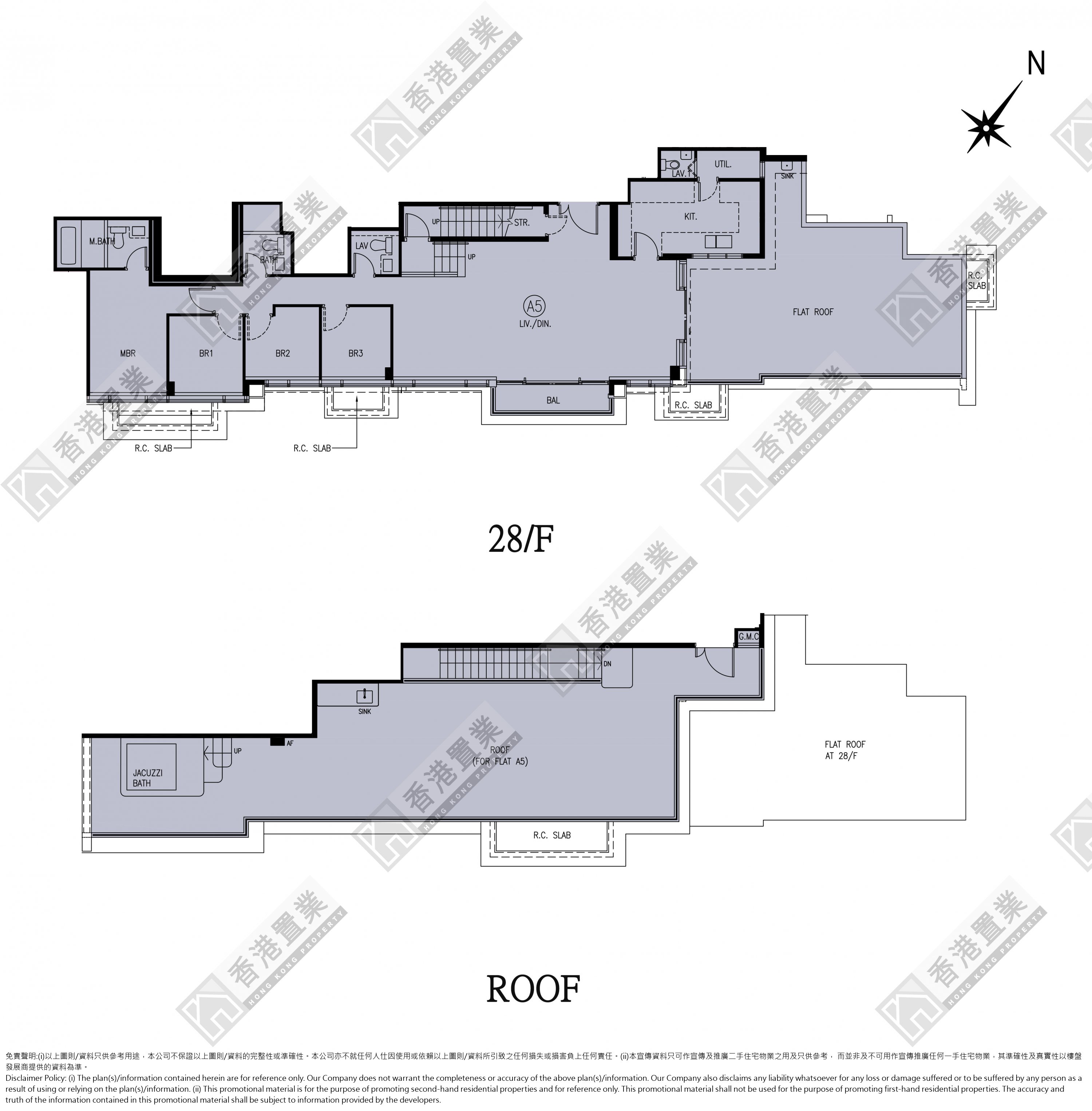 4 Bedrooms or above