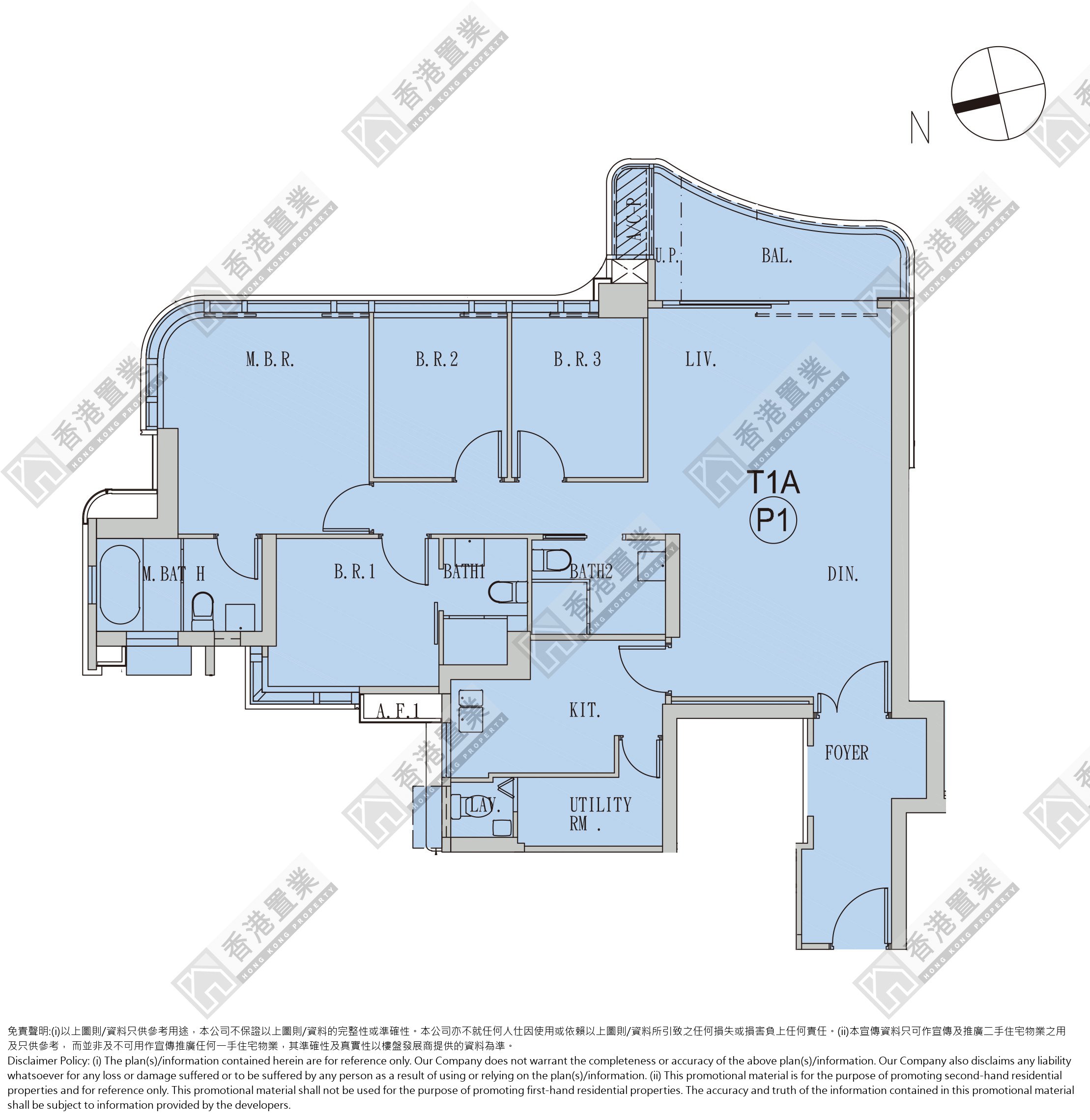 4 Bedrooms or above