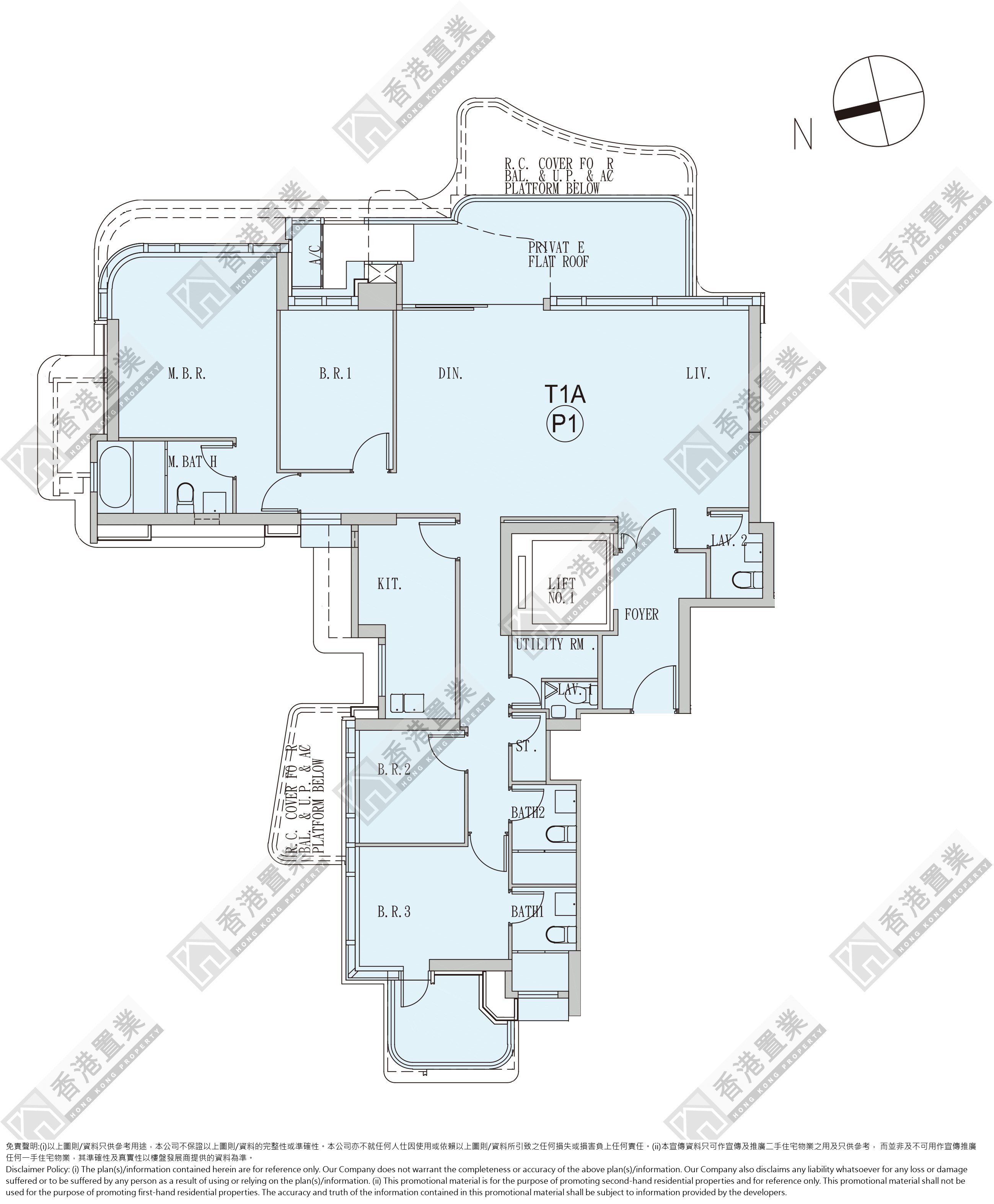 4 Bedrooms or above