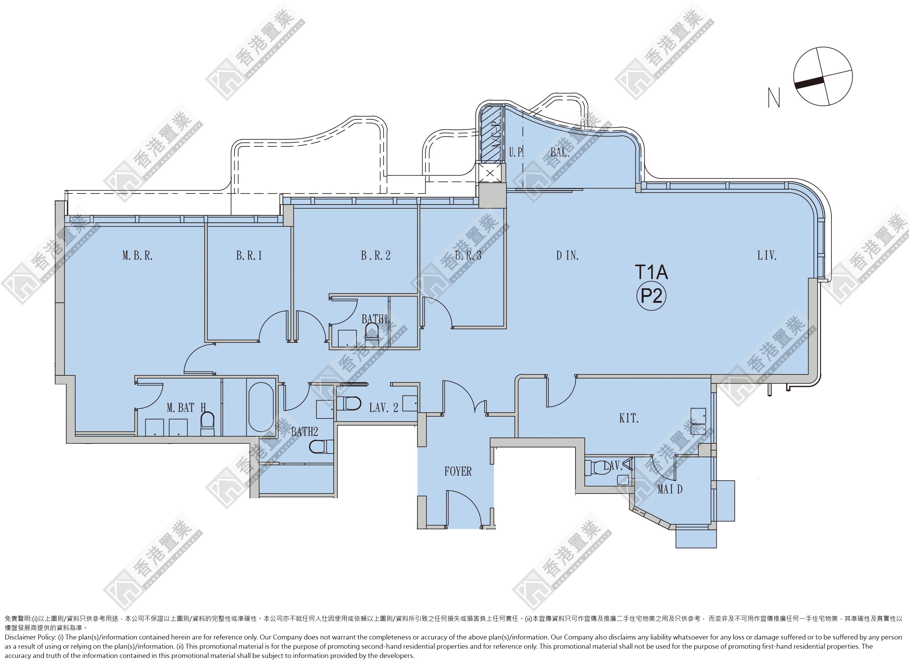 4 Bedrooms or above