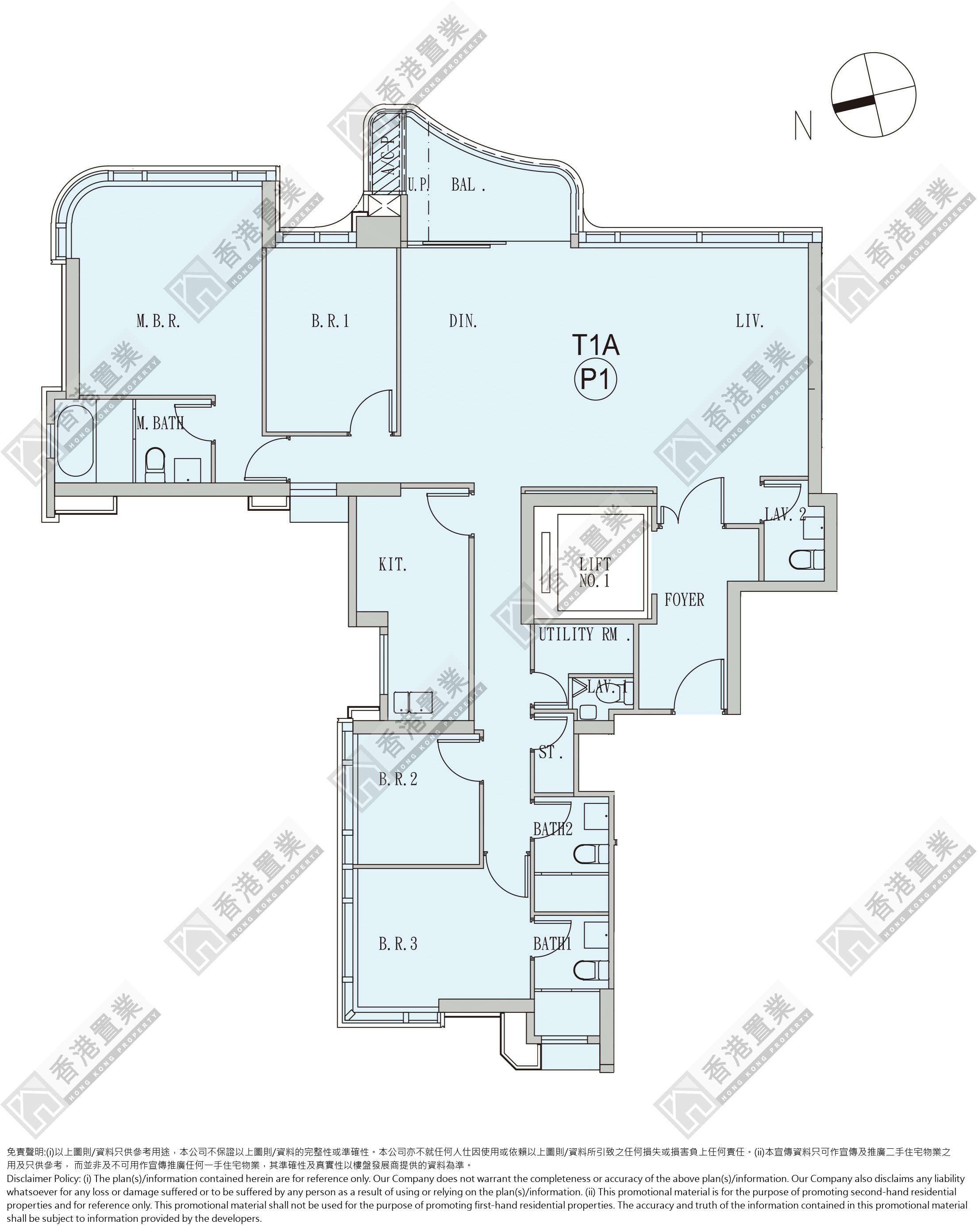 4 Bedrooms or above