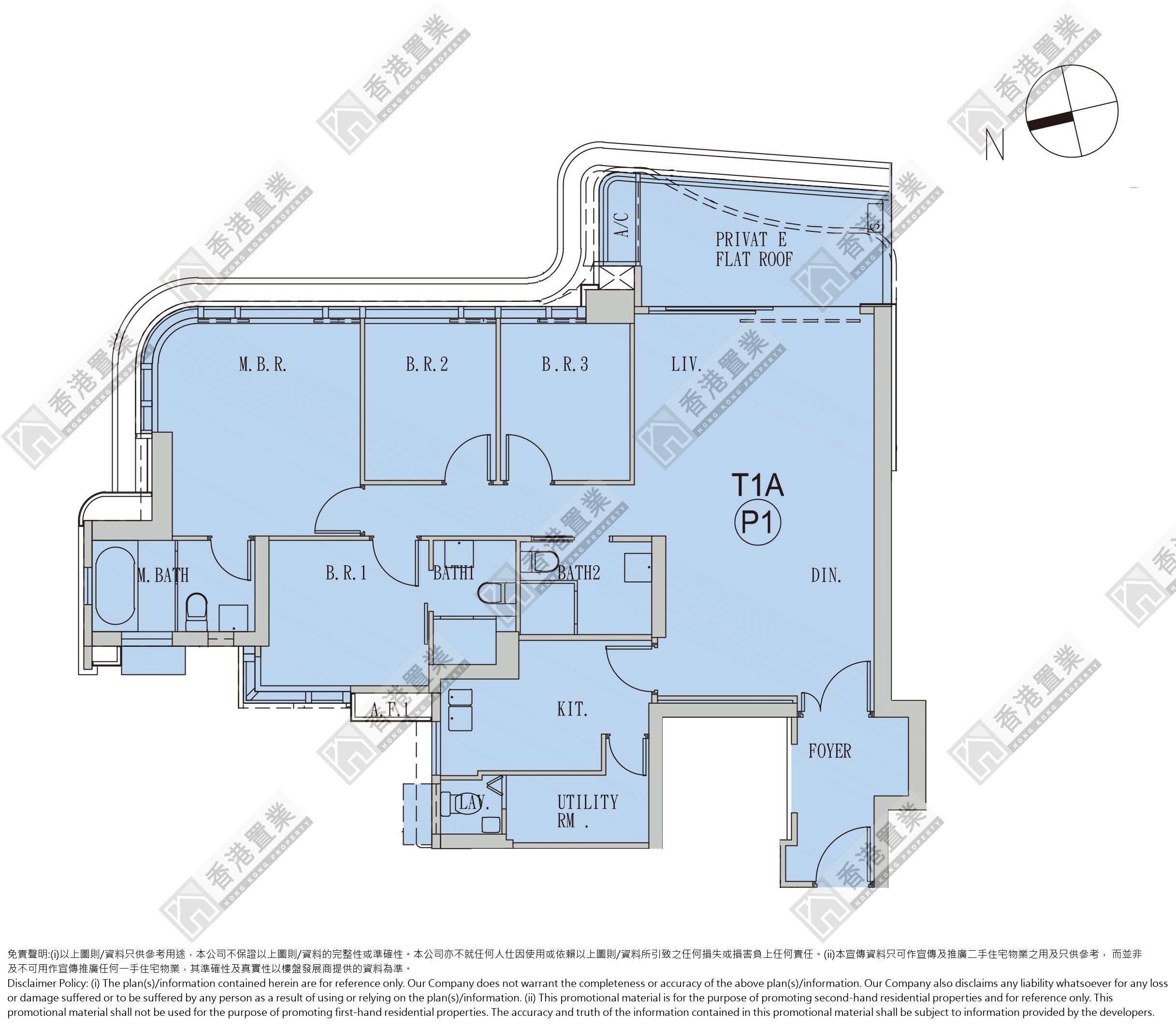 4 Bedrooms or above