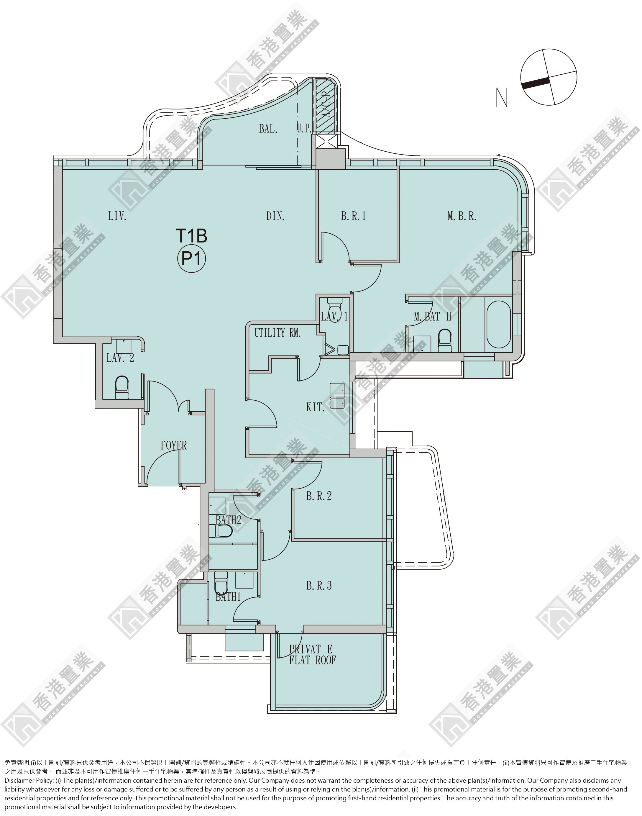 4 Bedrooms or above