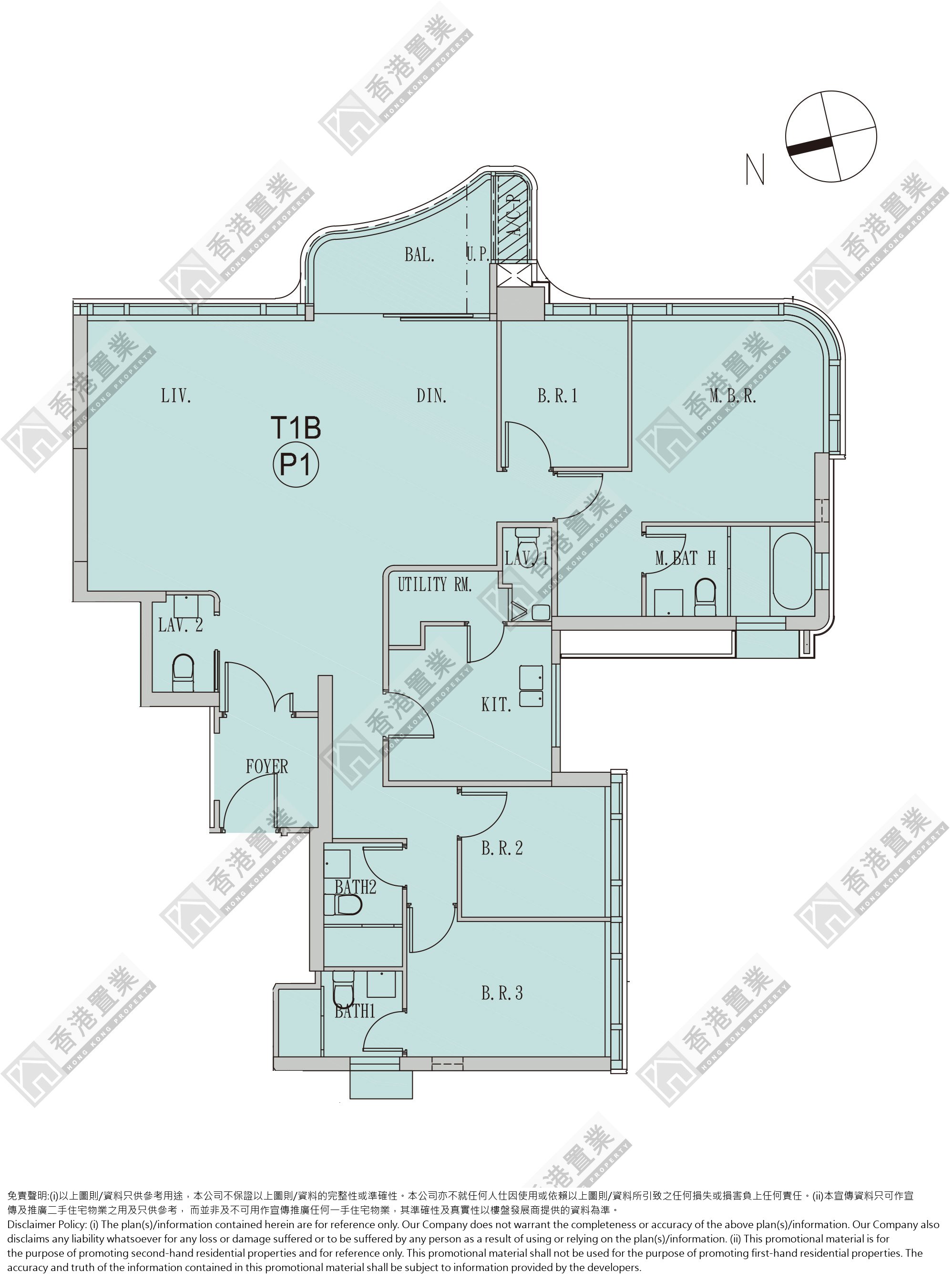 4 Bedrooms or above