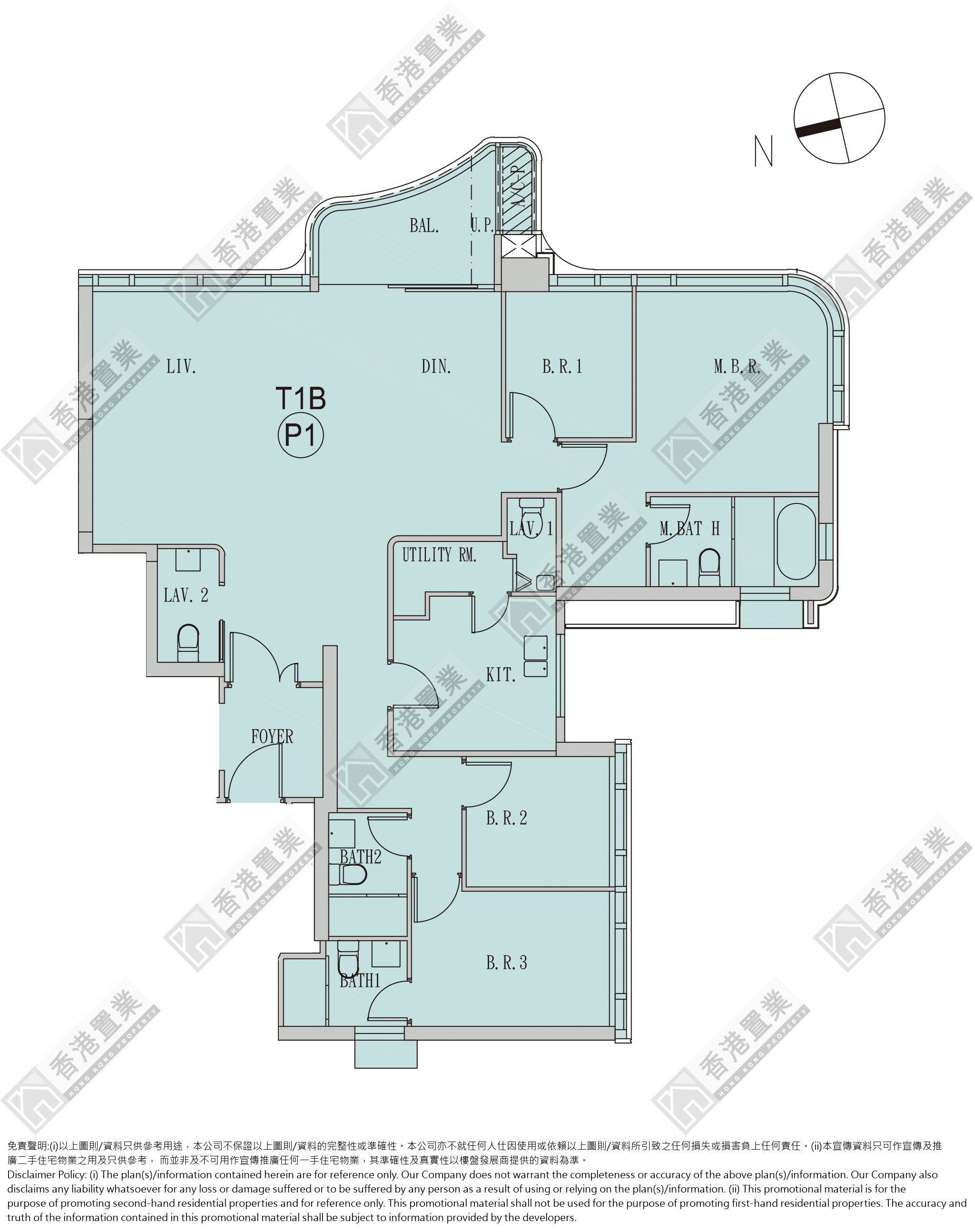 4 Bedrooms or above