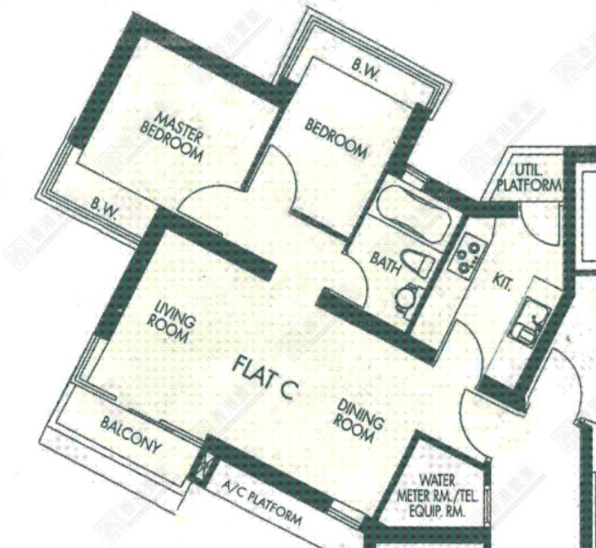 Residence Bel Air Pokfulam Flat C Low Floor Block 1 Phase 1 Residence Bel Air Find Property Hong Kong Property